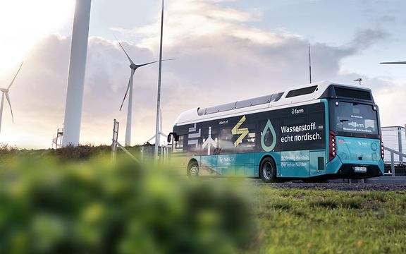 Bus mit Elektroantrieb