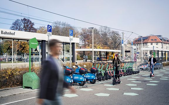 Mobility Hub in Stuttgart