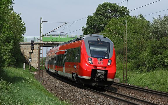 S-Bahn in Fahrt